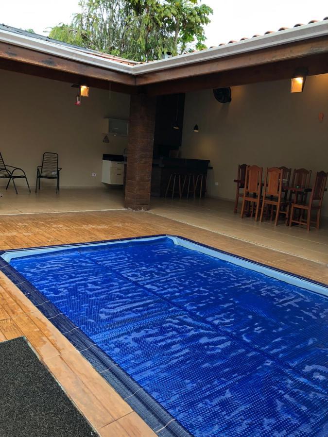 Casa Temporada Olimpia 8 Pessoas Com Piscina Villa Exterior foto