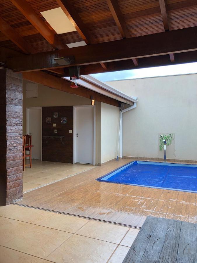 Casa Temporada Olimpia 8 Pessoas Com Piscina Villa Exterior foto