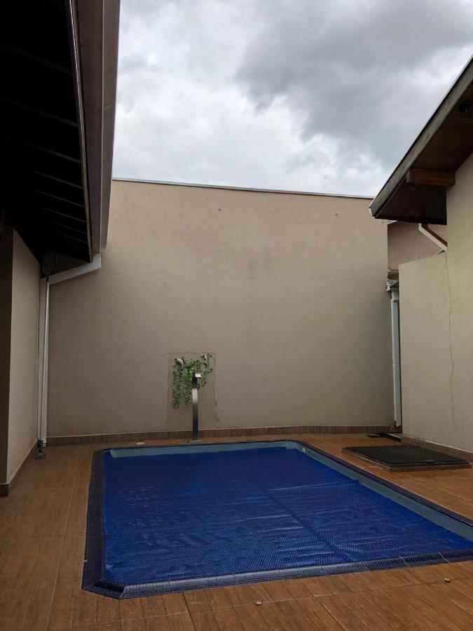 Casa Temporada Olimpia 8 Pessoas Com Piscina Villa Exterior foto