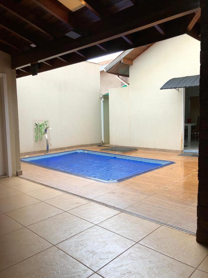Casa Temporada Olimpia 8 Pessoas Com Piscina Villa Exterior foto
