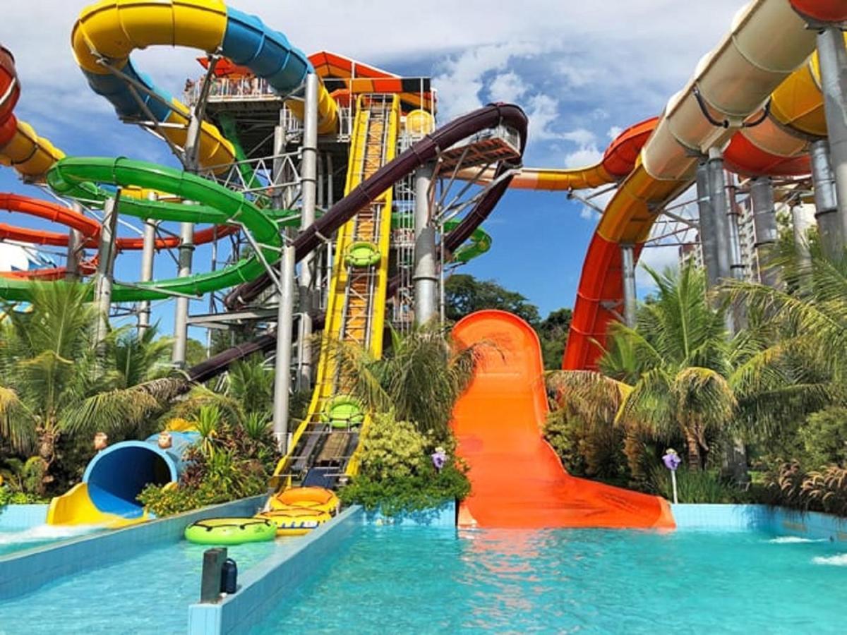 Casa Temporada Olimpia 8 Pessoas Com Piscina Villa Exterior foto